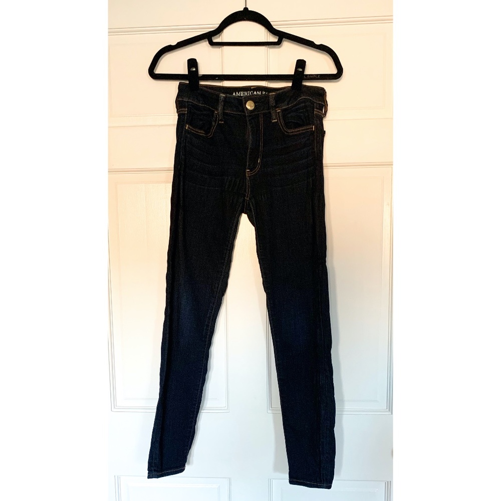 American Eagle Super Stretch Dark Wash Jegging
